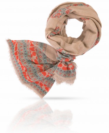 Палантин Унисекс W70.TW4-SK139/BEIGE